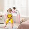 Kids Vanity Princess Makeup Dressing Table Stool Set with Mirror and Drawer